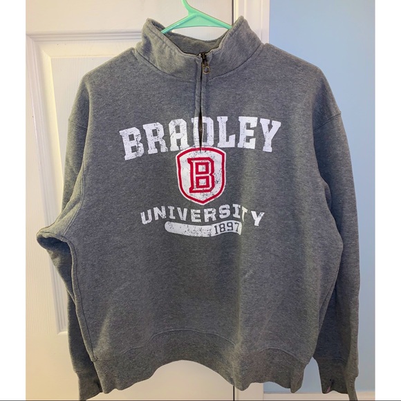 Jansport Other - Jansport Bradley University Quarter Zip Sweatshirt
